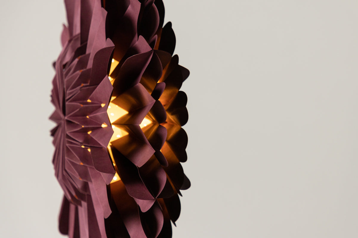 Pendant Lamp ⌀60 Dark Red