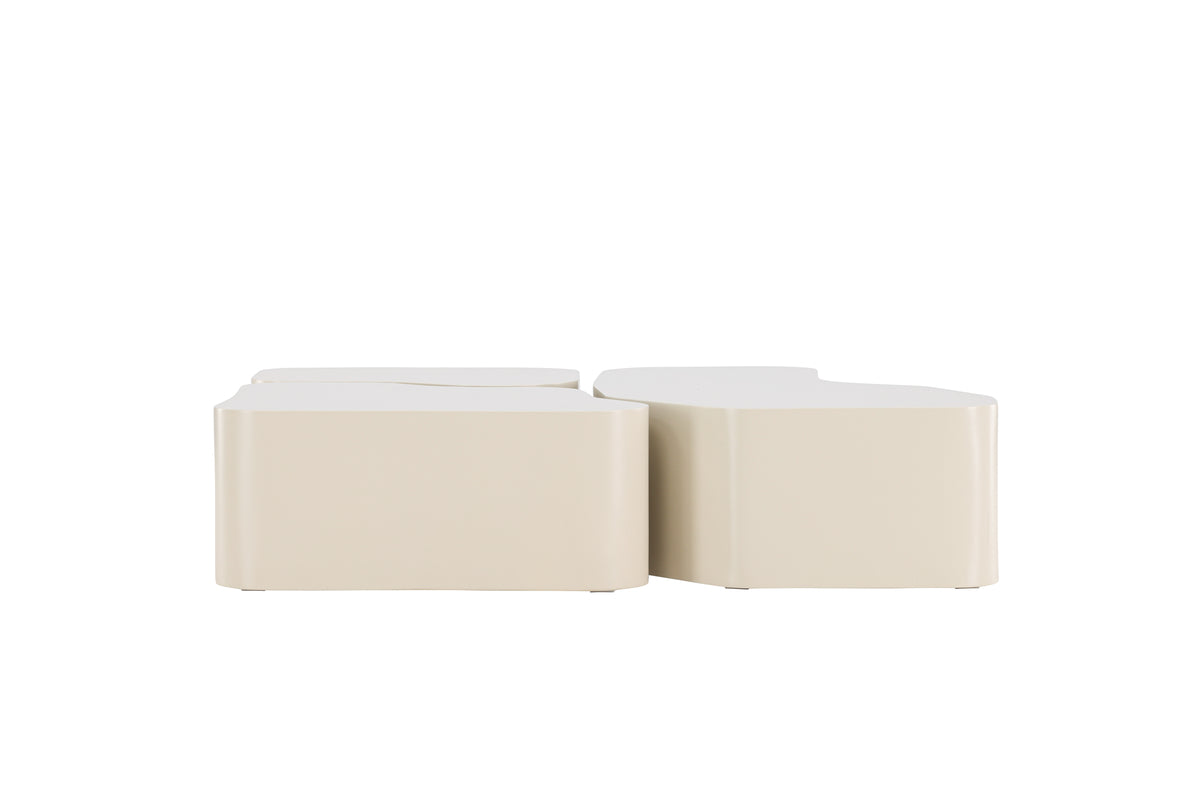Sofa Table Table 1: 95x70, Table 2: 74x60, Table 3: 40x40 Beige