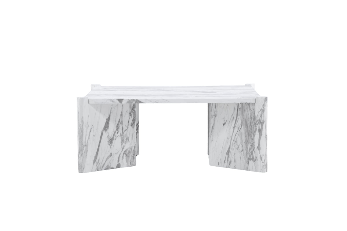 Sofa Table 100 x 100 White