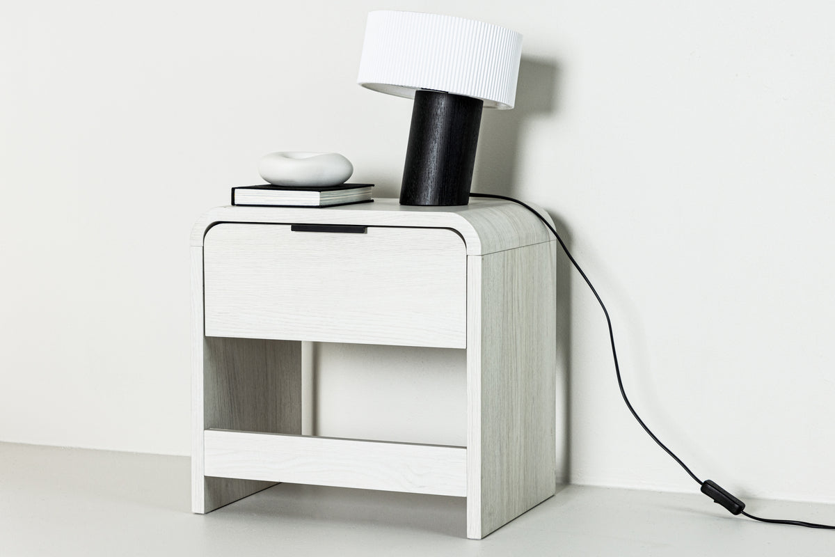 Side Table 30 x 40 Whitewash