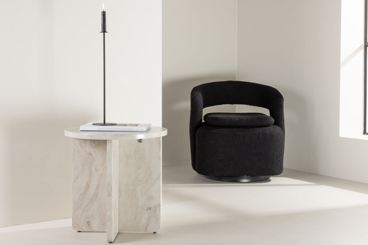 Side Table ø50 Beige