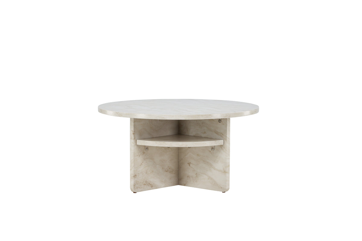Sofa Table ø85 Beige