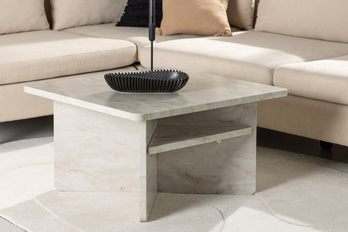 Sofa Table 75 x 75 Beige
