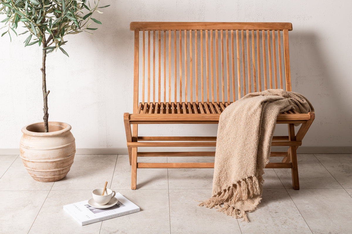 Bench Sofa 100 x 62 Gold