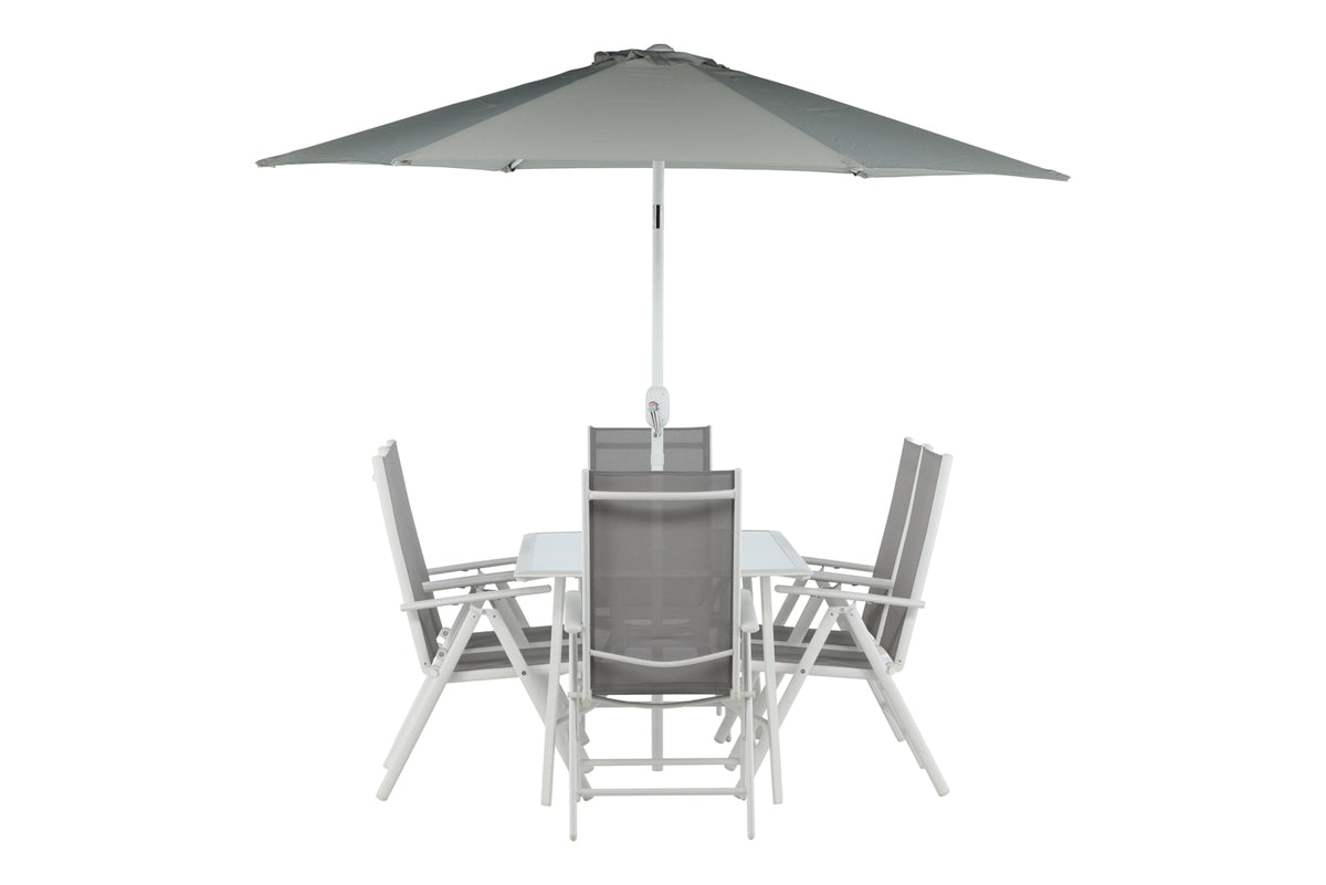 Dining Set White White