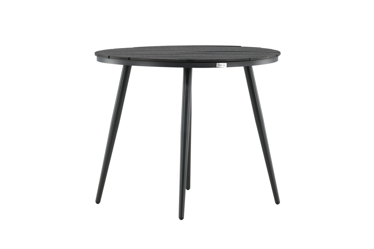Round Dining Table ø90 Black