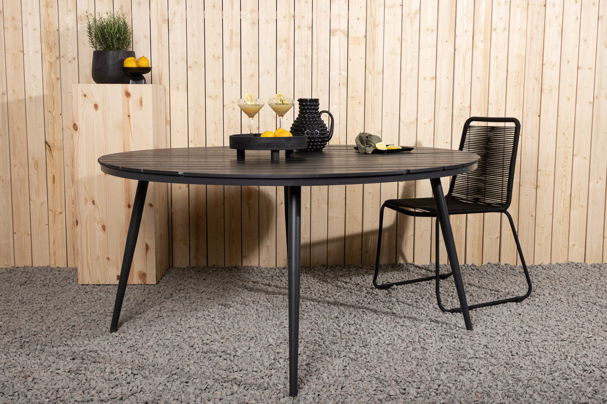 Round Dining Table ø150 Black