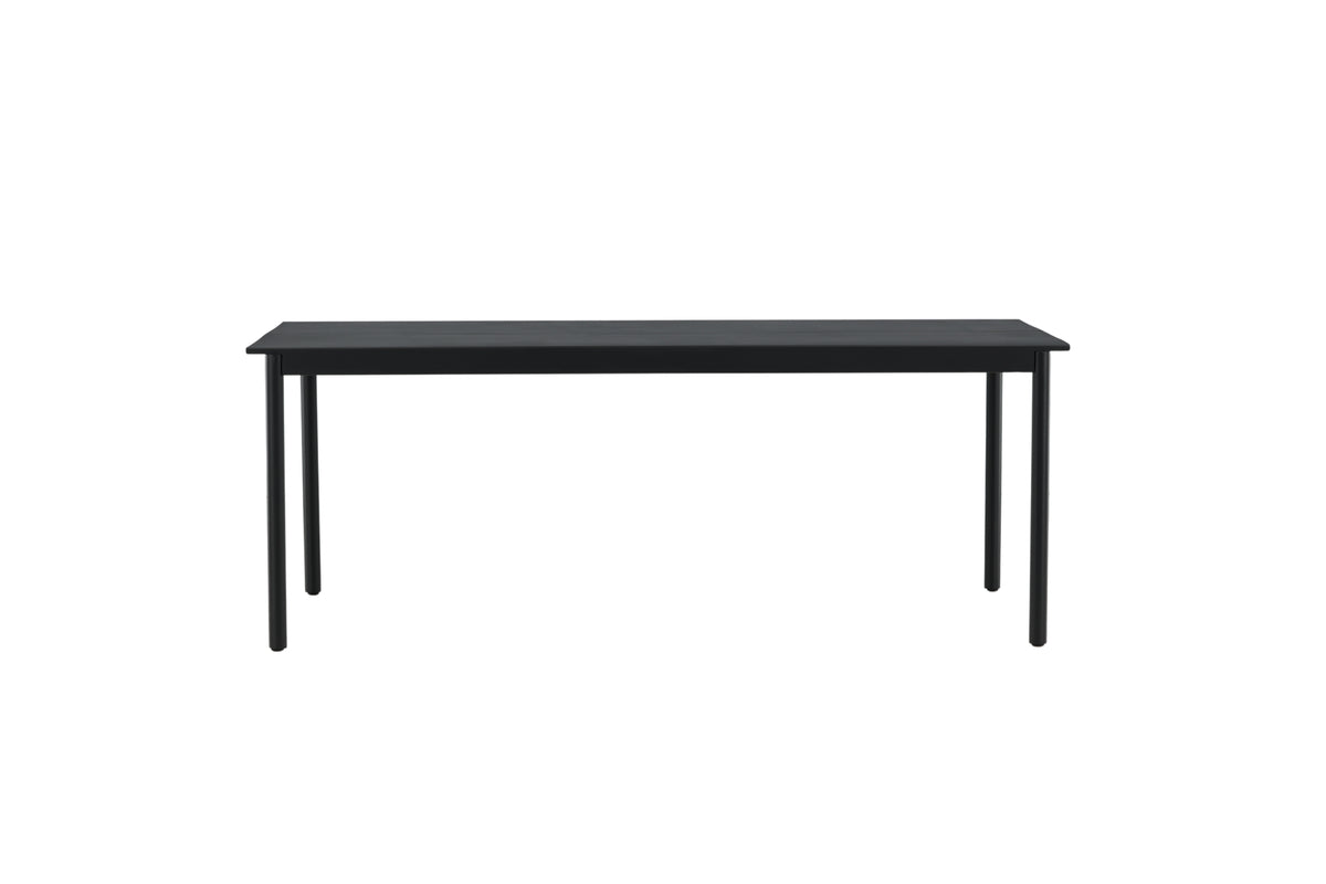 Rectangular Dining Table 100 x 200 Black