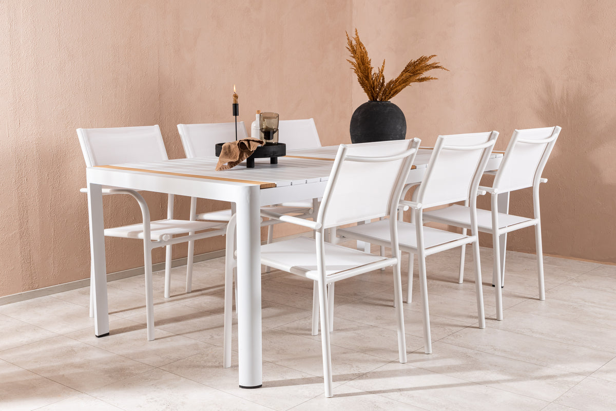 Rectangular Dining Table 100 x 200 White