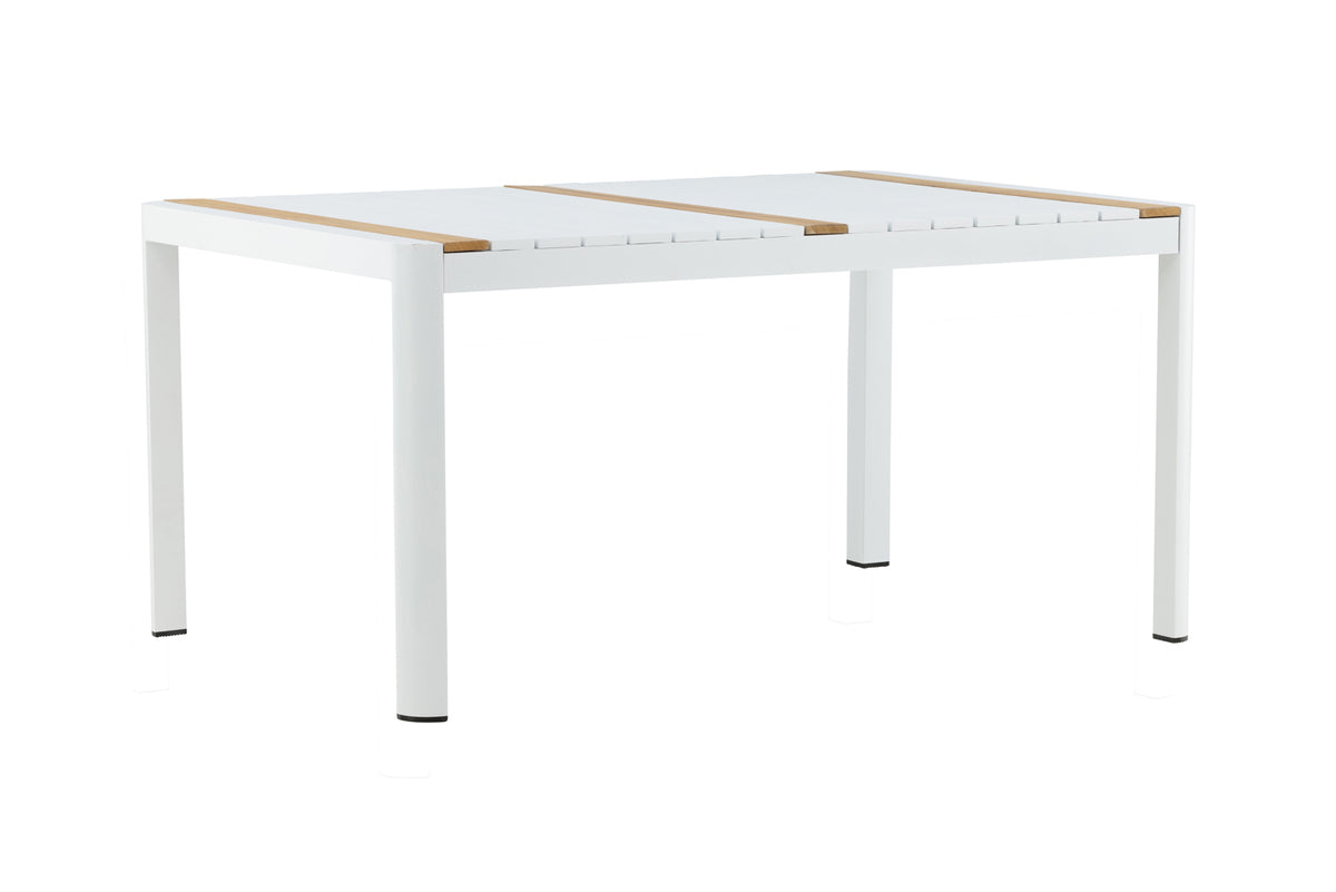 Rectangular Dining Table 90 x 150 White