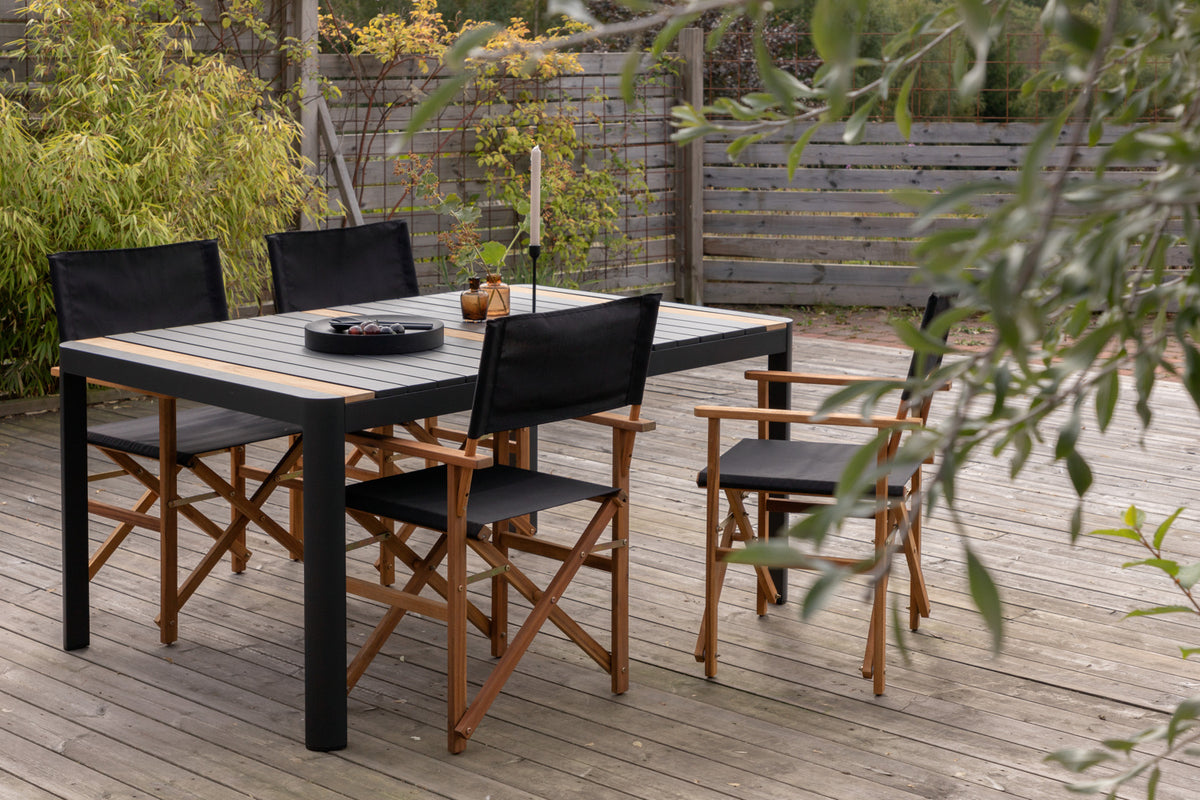 Rectangular Dining Table 90 x 150 Black
