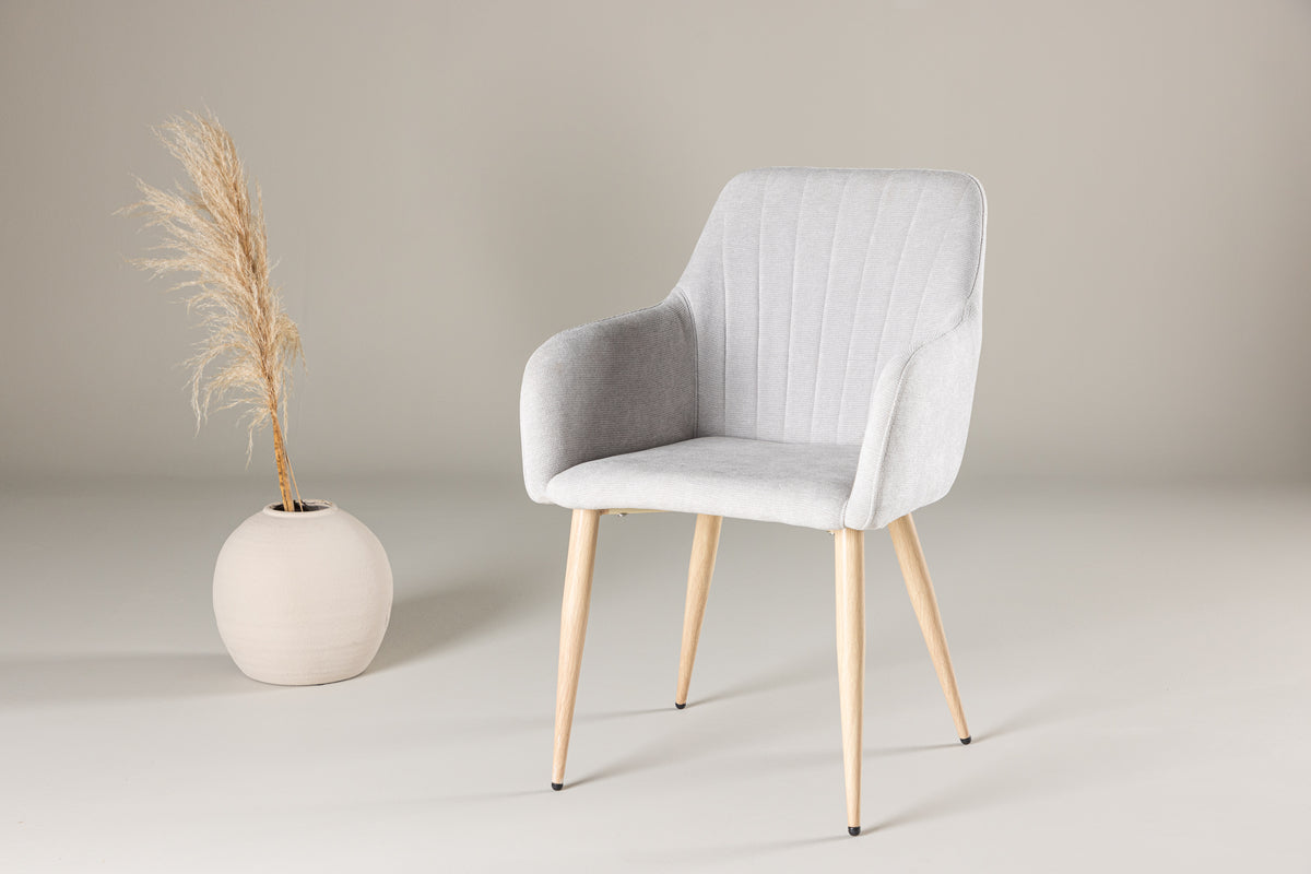 Dining Chair 2-pack Light Grey