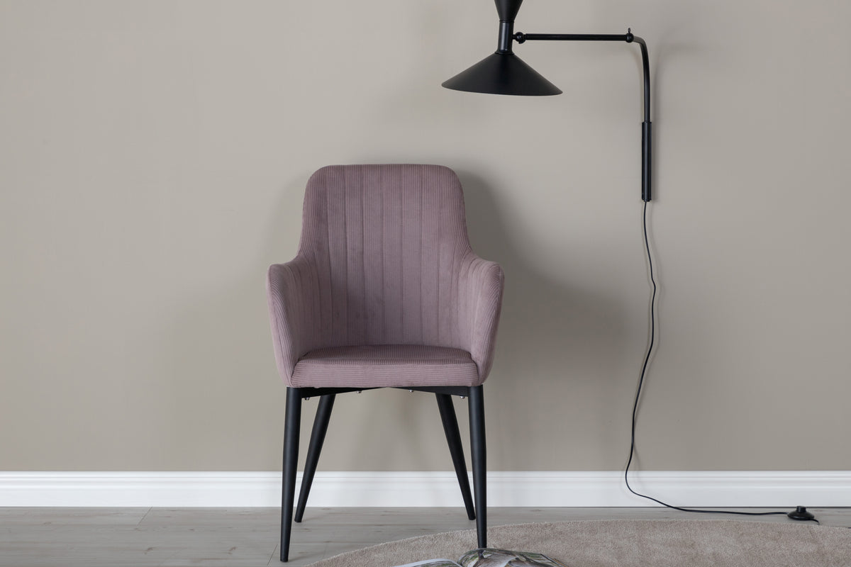Dining Chair 2-pack Dusty Pink