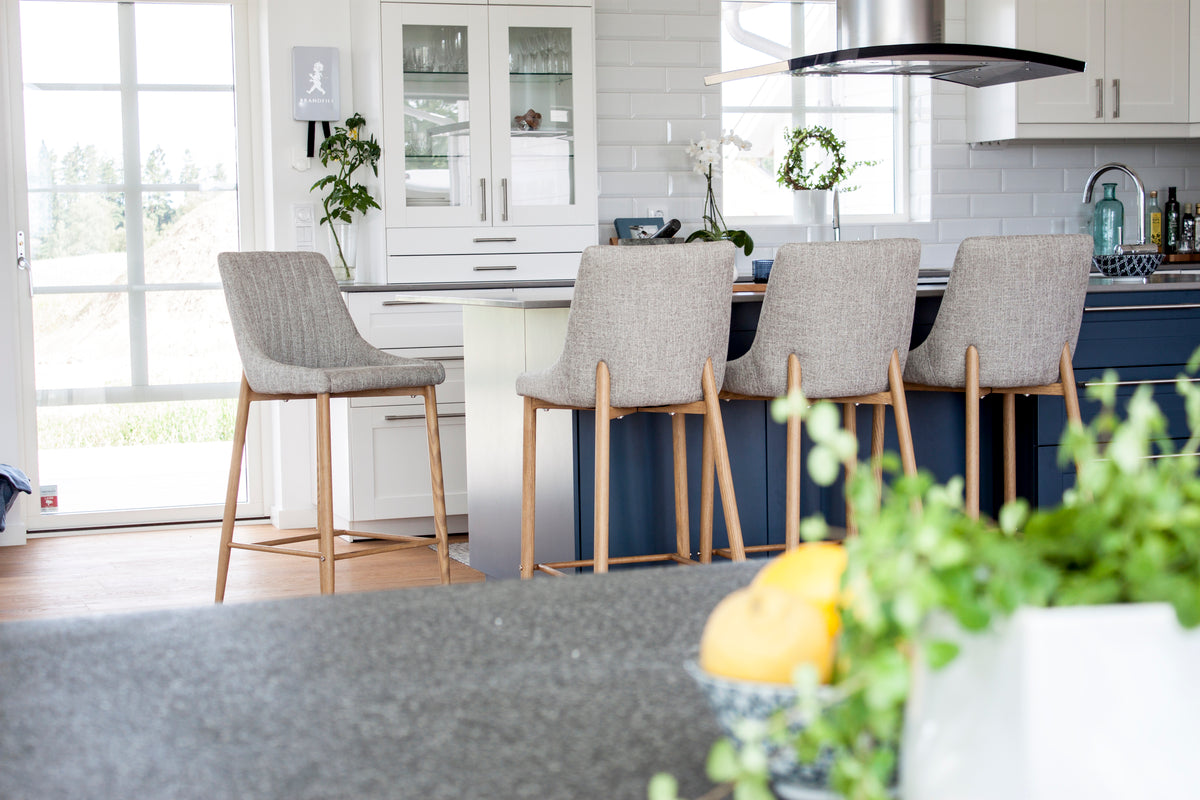 Bar Chair 2-pack Light Grey