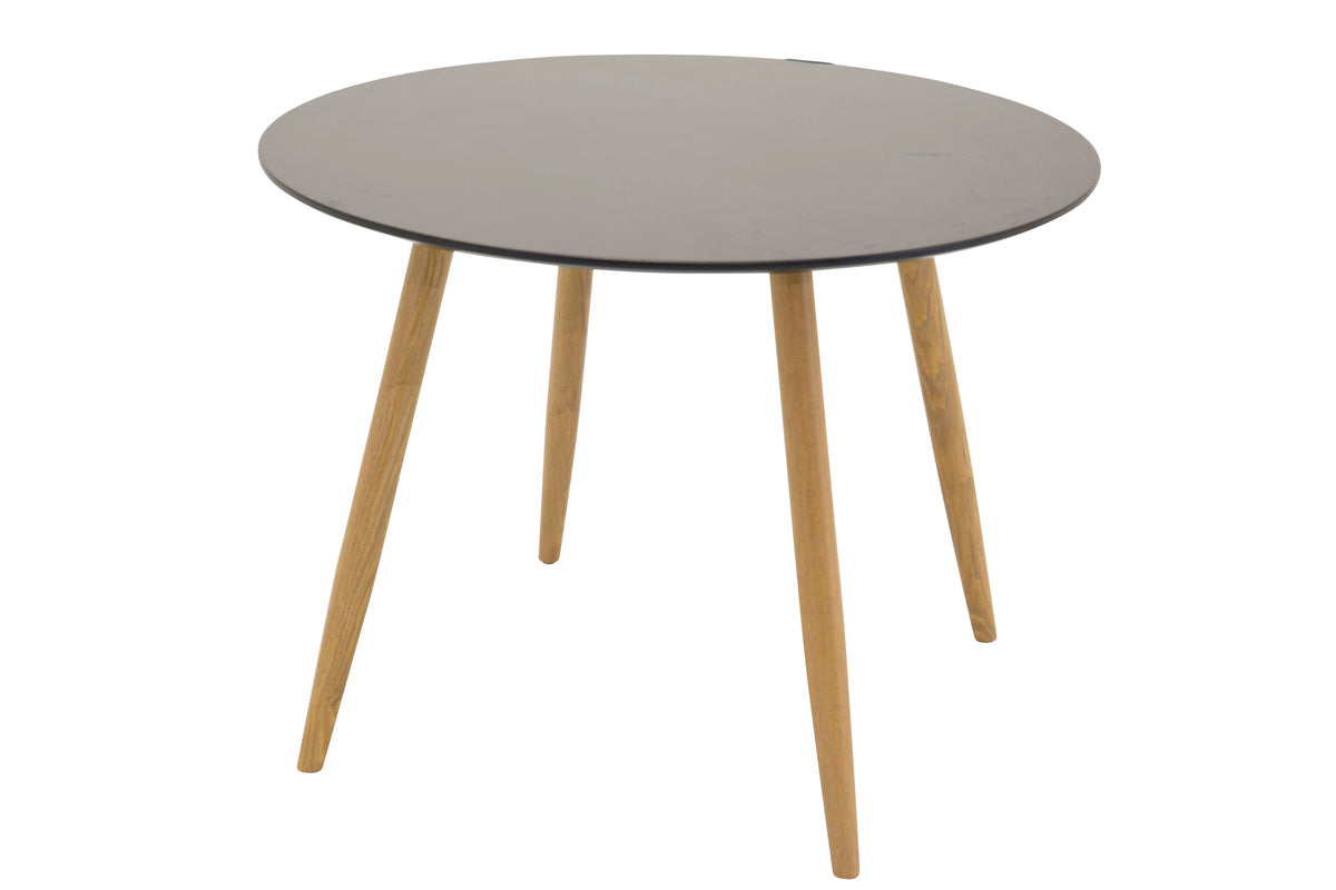 Round Dining Table ø100 Black