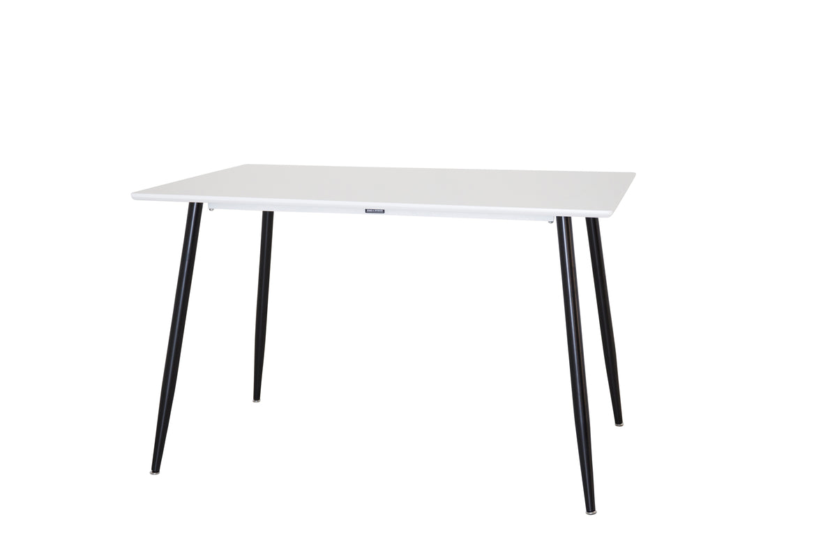Rectangular Dining Table 80 x 120 White