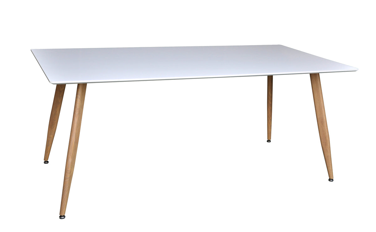 Rectangular Dining Table 90 x 180 White