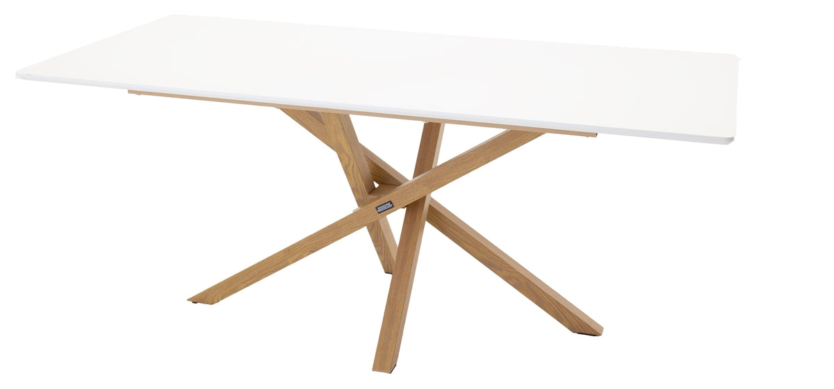 Rectangular Dining Table 90 x 180 White