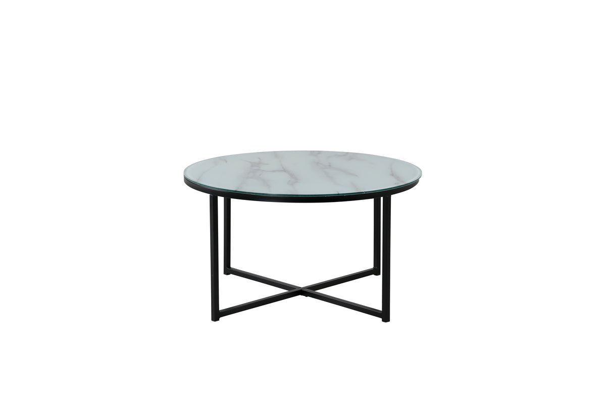 Sofa Table ø80 White