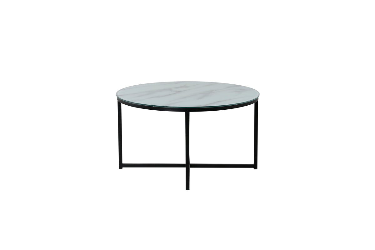 Sofa Table ø80 White