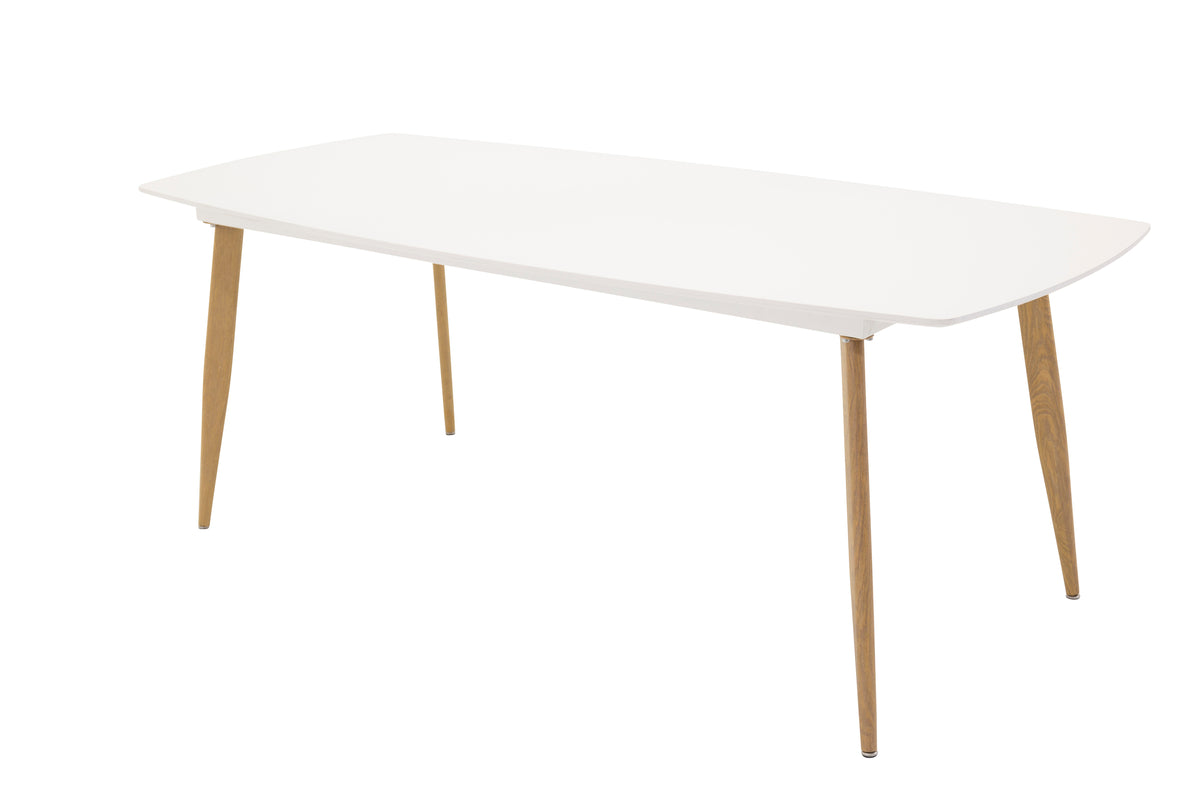Rectangular Dining Table 100 x 240 White