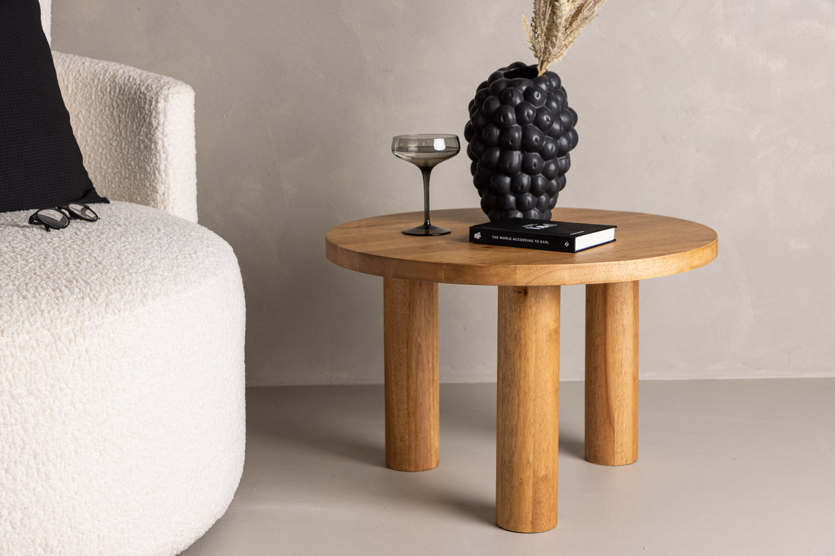 Sofa Table ø60 Brown