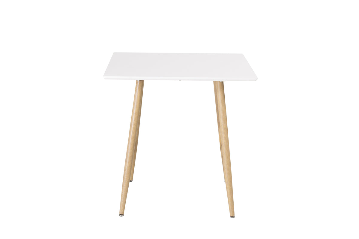 Rectangular Dining Table 75 x 75 White