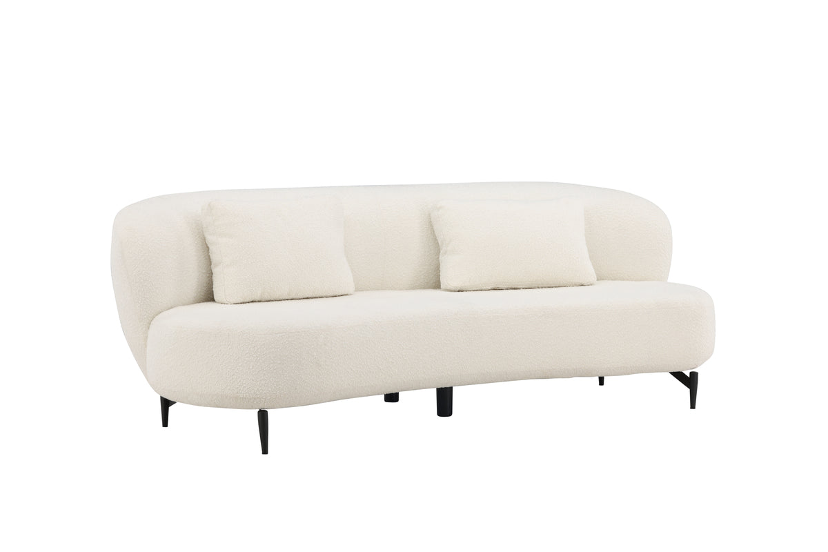3-Seat Sofa White