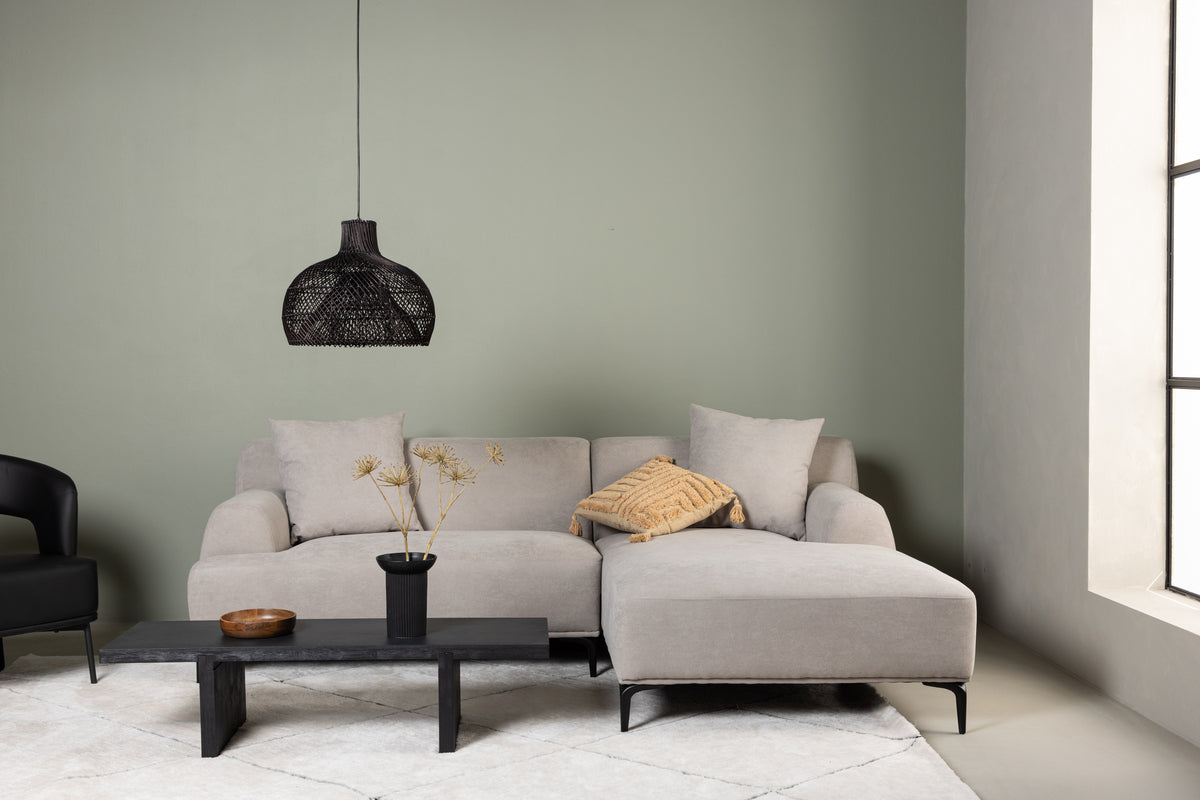 3-Seat Sofa Light Grey