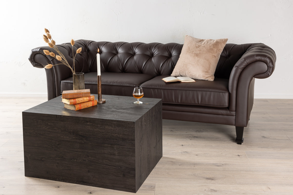 3-Seat Sofa Brown