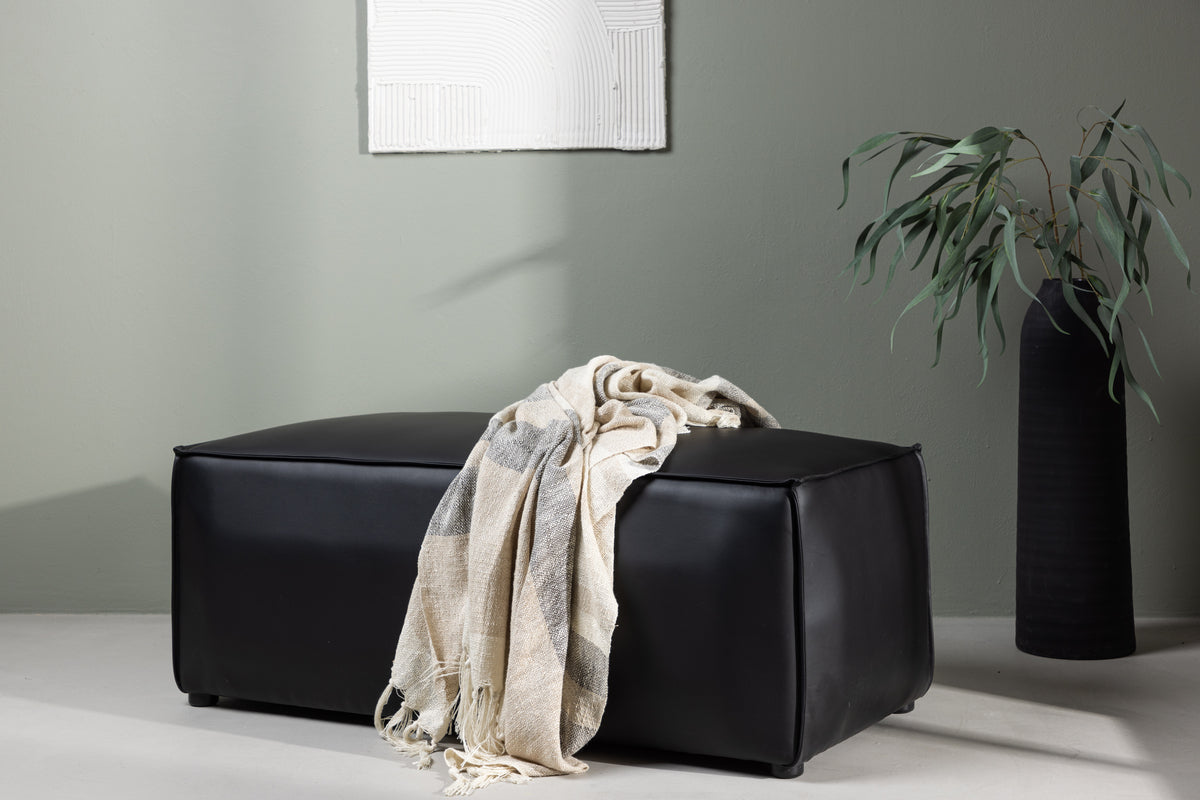 Pouf 59 x 119 x 46,5 Black