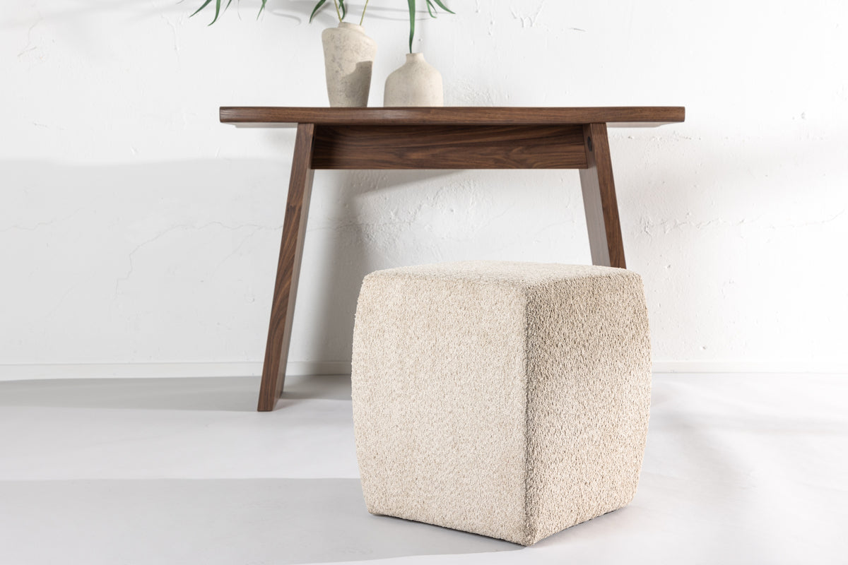 Pouf 40 x 40 x 45 Beige