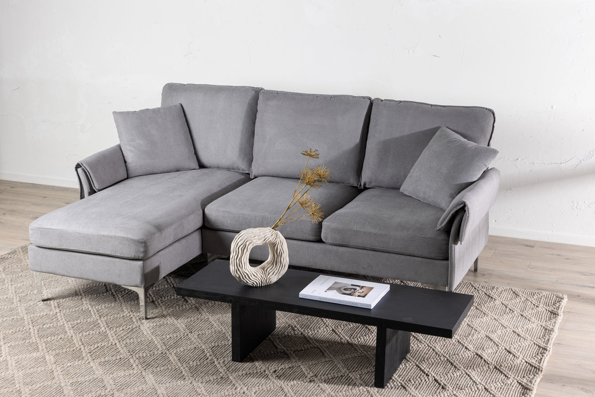 3-Seat Sofa Grey