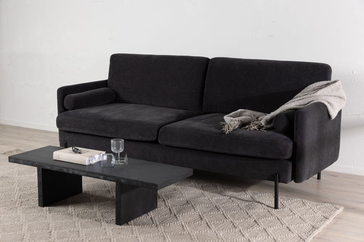 3-Seat Sofa Dark Grey