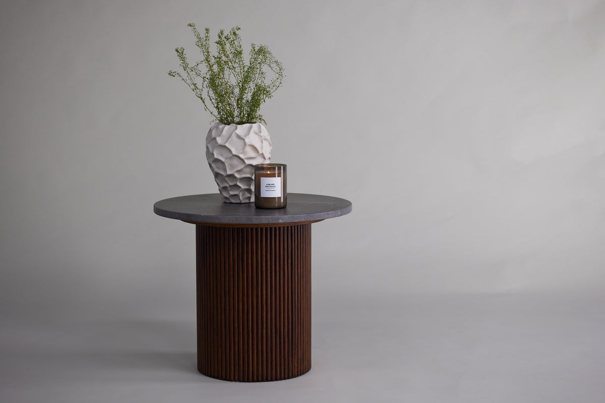Side Table ø52 Walnut