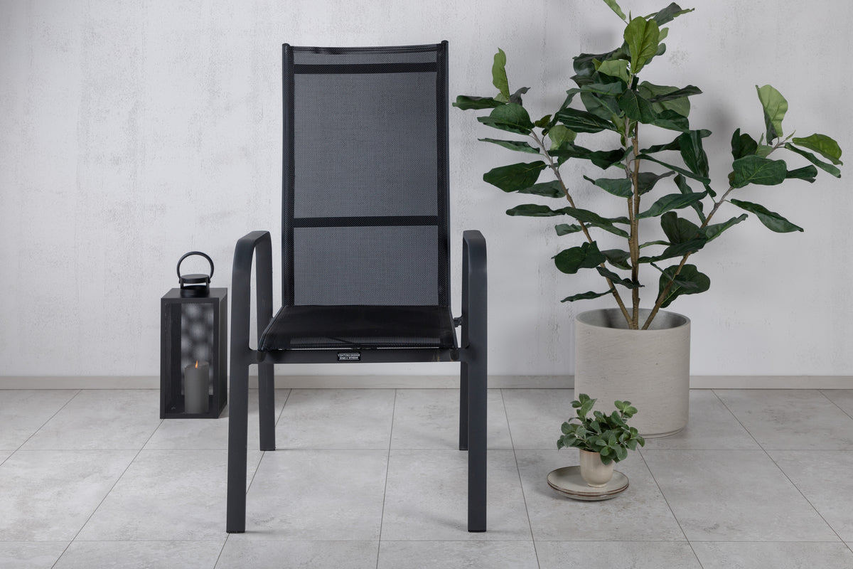 Recliner Chair 2-pack Black