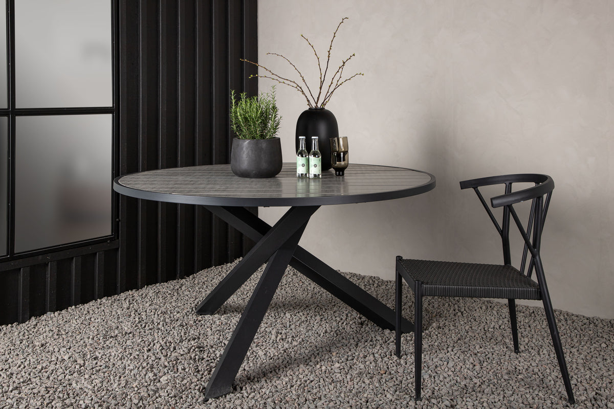 Round Dining Table ø140 Dark Grey