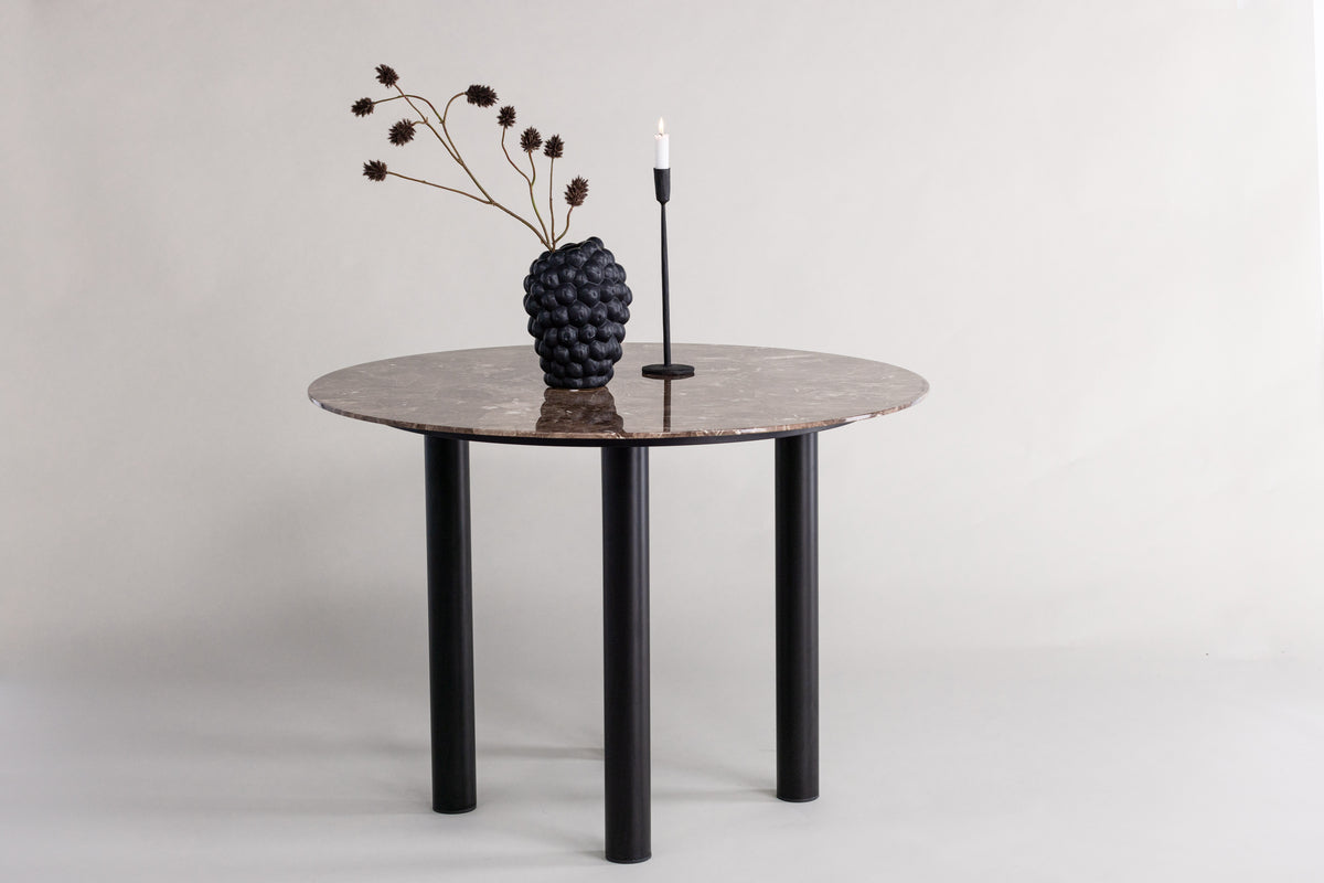 Round Dining Table ø106 Black