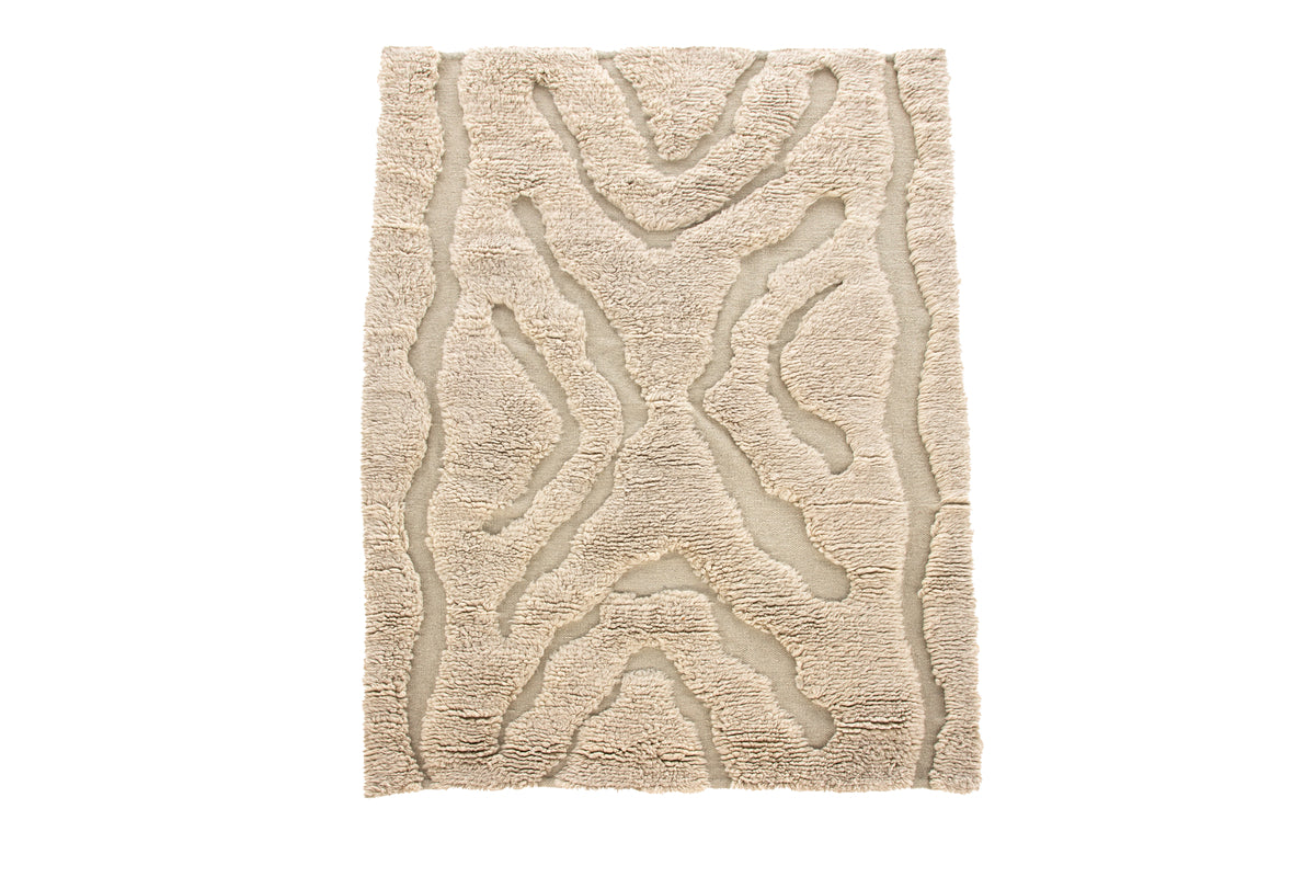 Rectangular Carpet 202 x 300 Beige