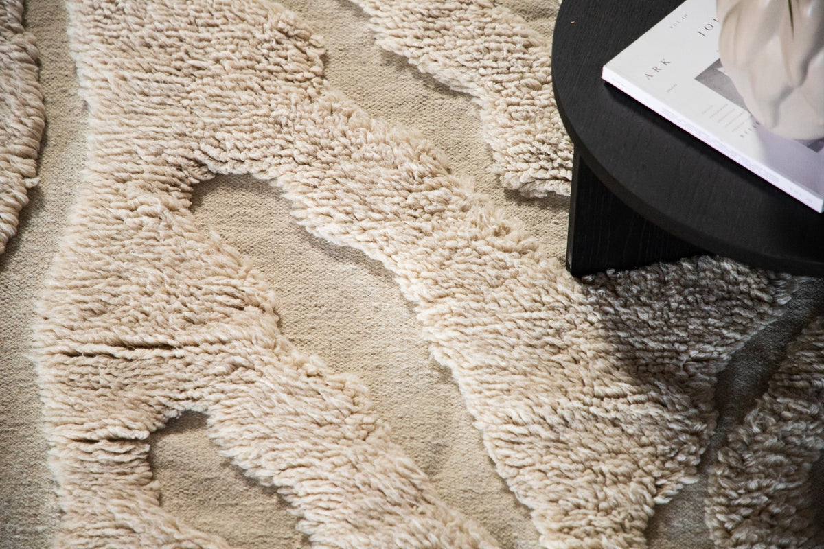 Rectangular Carpet 202 x 300 Beige