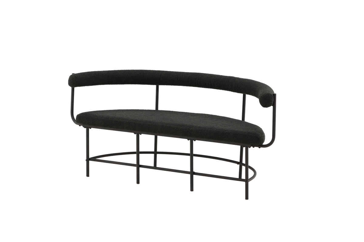 Bench Sofa 165 x 51 Black