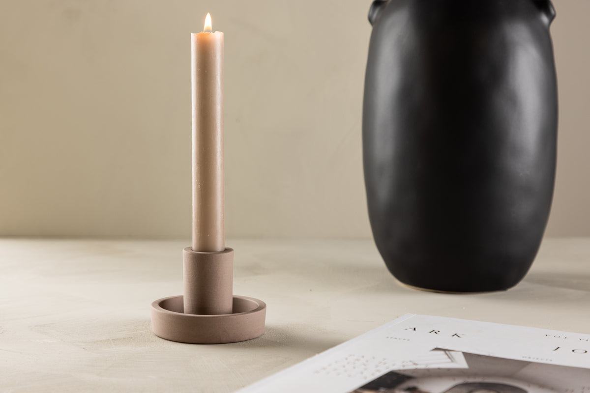 Candlestick ø11 Brown