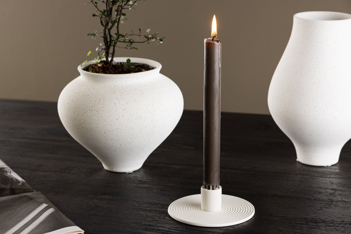 Candlestick ø12 White