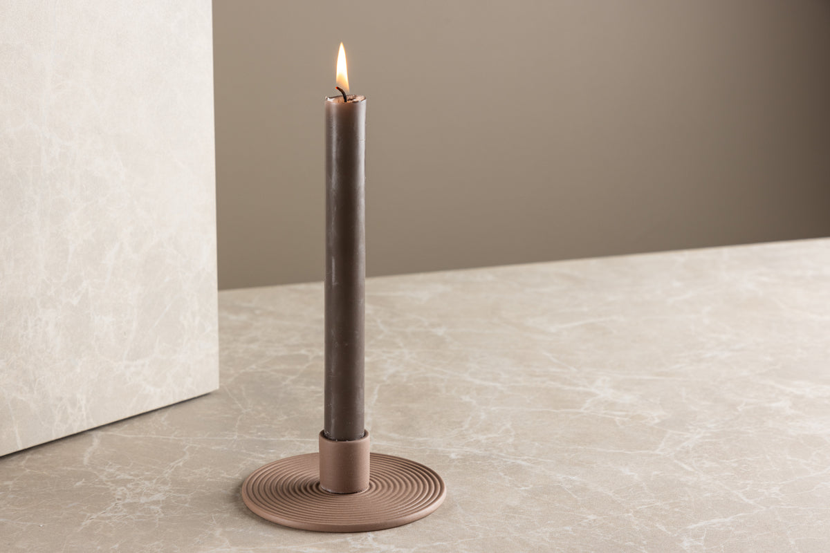 Candlestick ø12 Brown