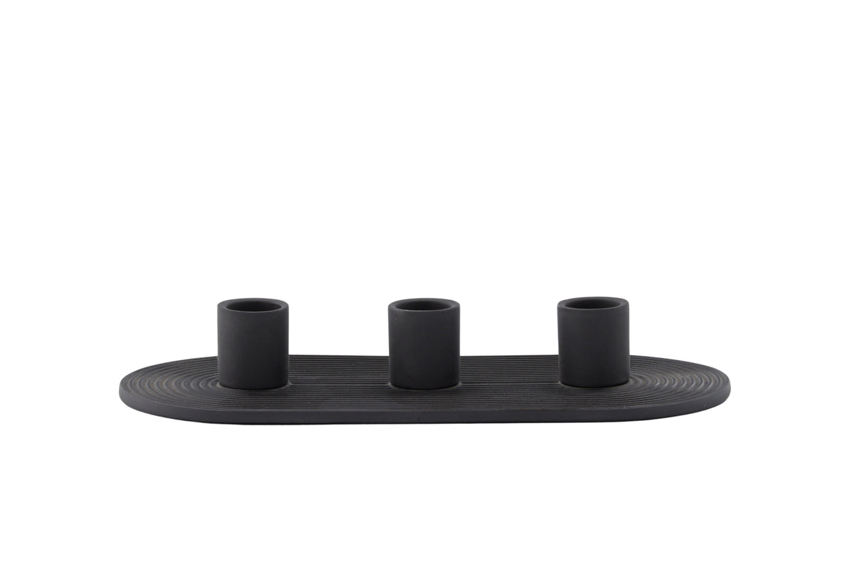 Candlestick ø2,8 Black