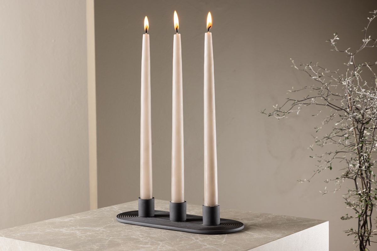Candlestick ø2,8 Black