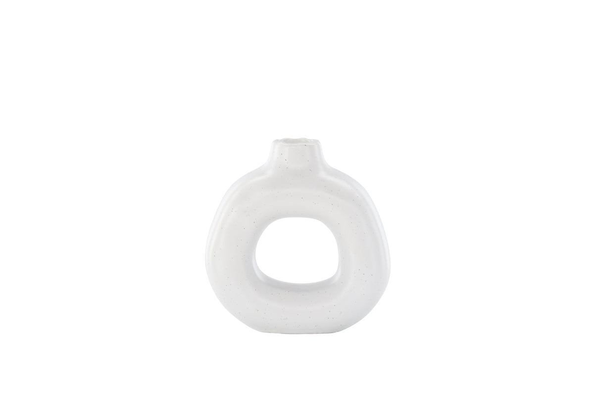 Candlestick 13 x 13 x 6 White