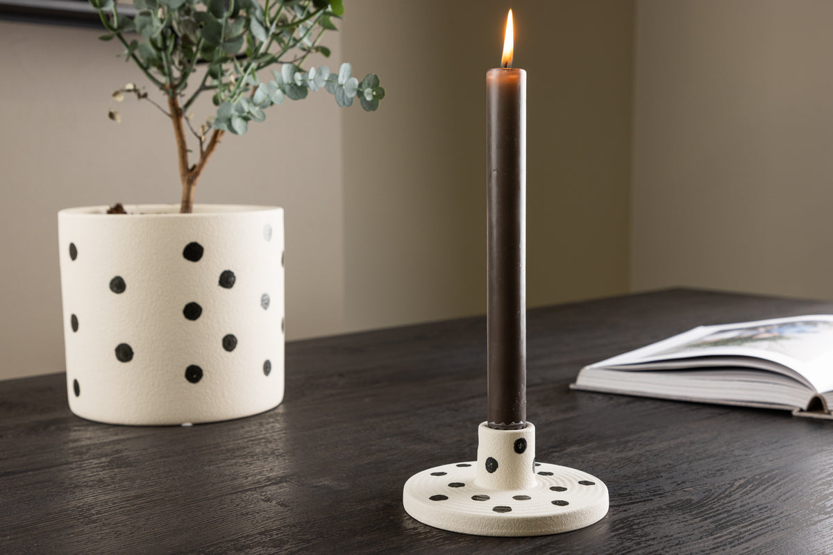 Candlestick ø12 White