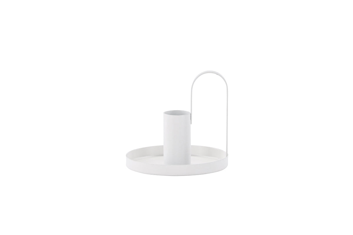 Candlestick ø9,5 White