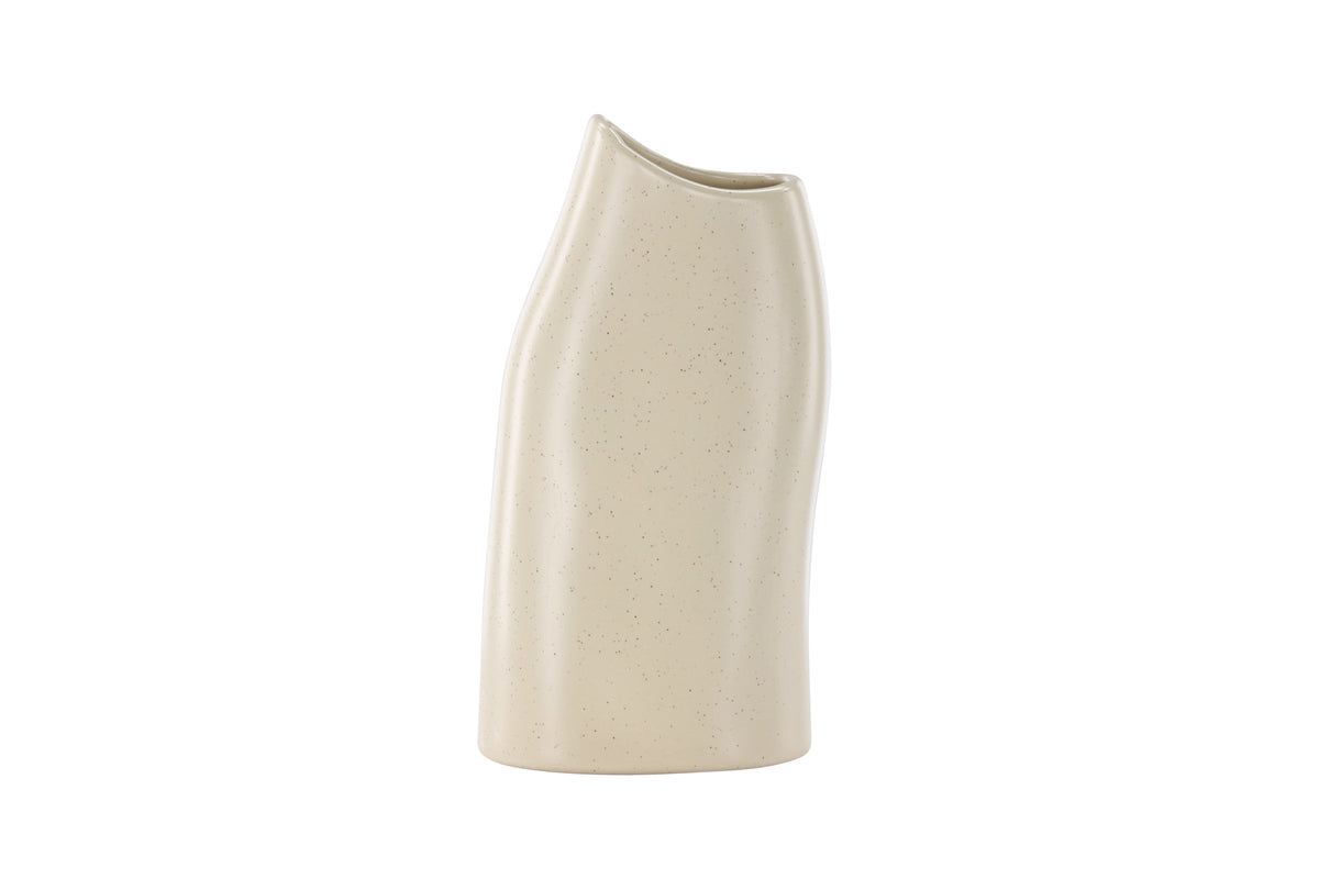 Vase 23 x 12 x 9 Beige